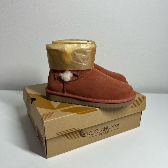 Koolaburra by UGG Victoria Mini Women's Boots  Size 5 NWT Baked Clay - Picture 2 of 10